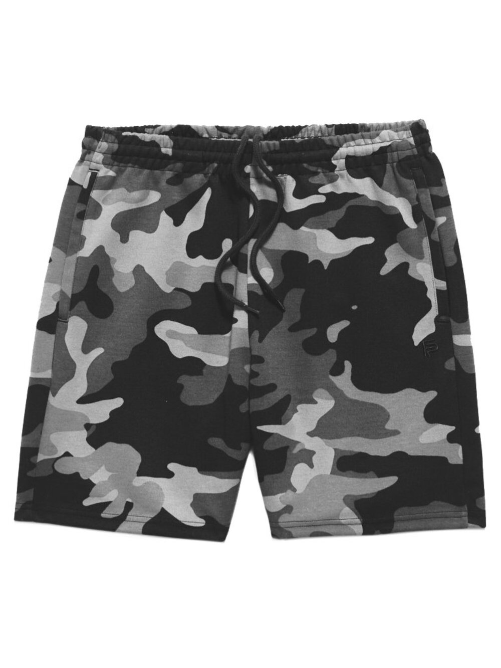 Flint Park Mens Camo Print Court Short Organic Cotton Elastic Waist XL NWT